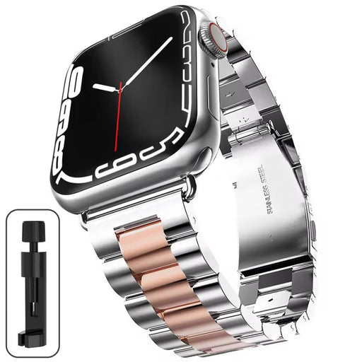 Stainless Steel Band for Apple Watch - Silver - Gold - Macfixit Australia