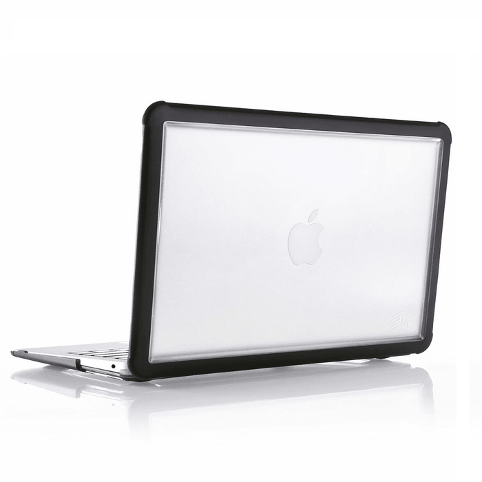 STM DUX Shell Case (MACBOOK AIR 13" RETINA, M2/M3) - BLACK - Macfixit Australia