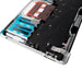 Top Case With Keyboard For MacBook Pro 13" A2251 (US Keyboard) (2020) - Silver - Macfixit Australia