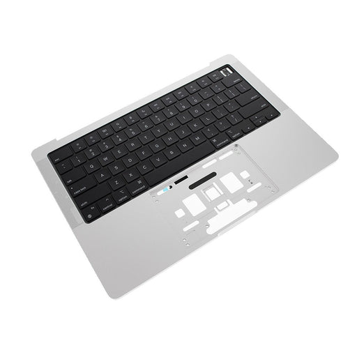 Top Case With Keyboard For MacBook Pro 14" A2442 (2021) (US Keyboard) - Silver - Macfixit Australia