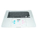 Top Case With Keyboard & Touch Bar For MacBook Pro 16" A2141 (2019) (US Keyboard) - Silver - Macfixit Australia