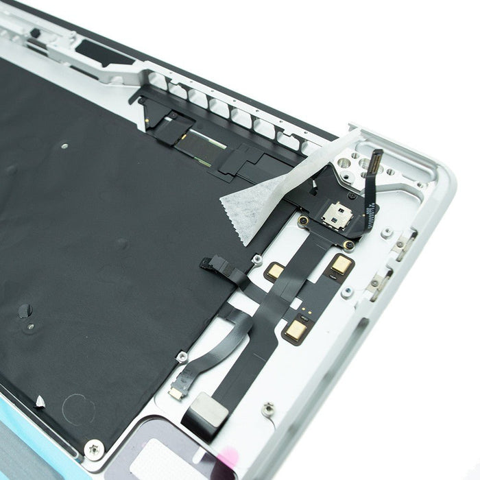 Top Case With Keyboard & Touch Bar For MacBook Pro 16" A2141 (2019) (US Keyboard) - Silver - Macfixit Australia