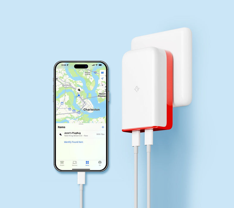 Twelve South PlugBug with Find My: Travel Charger - 50W - Macfixit Australia
