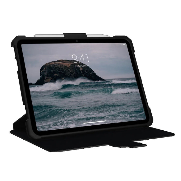 UAG Metropolis Apple iPad (10.9") 11th Gen (A16) / iPad 10th Gen Folio Rugged Case (Black), DROP+ Military Standard - Macfixit Australia