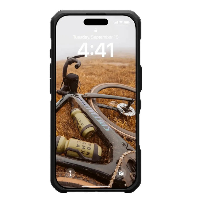 UAG Metropolis LT Magsafe Apple iPhone 16 Pro (6.3") Rugged Case - Kevlar Black - Macfixit Australia