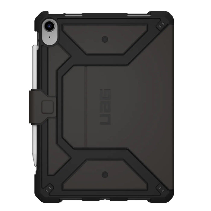 UAG Metropolis SE Apple iPad (10.9") 11th Gen (A16) / iPad 10th Gen Folio Rugged Case (Black), DROP+ Military Standard - Macfixit Australia