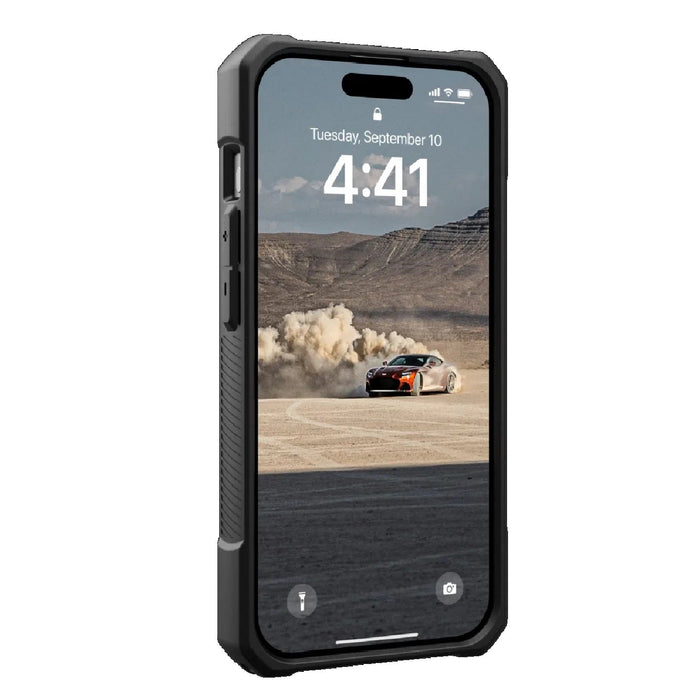 UAG Monarch Kevlar Apple iPhone 15 Pro Max (6.7") Rugged Case - Kevlar Black - Macfixit Australia