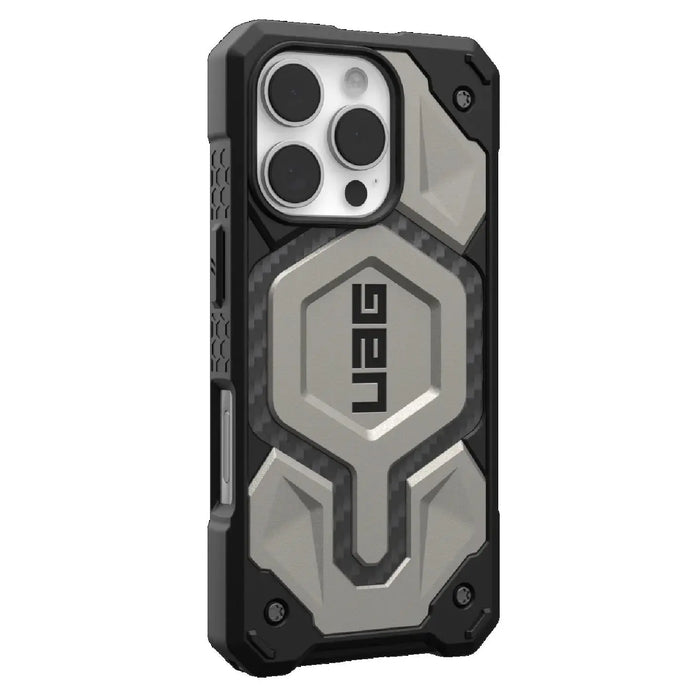 UAG Monarch Pro Apple iPhone 16 Pro (6.3") Rugged Case - Titanium - Macfixit Australia