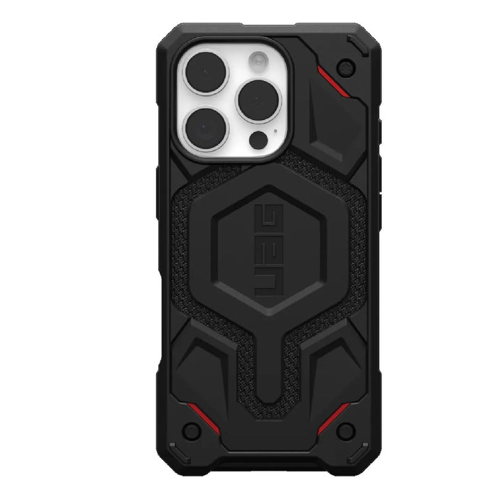 UAG Monarch Pro Kevlar Apple iPhone 16 Pro (6.3") Rugged Case - Kevlar Black - Macfixit Australia