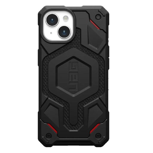 UAG Monarch Pro Kevlar MagSafe Apple iPhone 15 (6.1") Rugged Case - Kevlar Black - Macfixit Australia