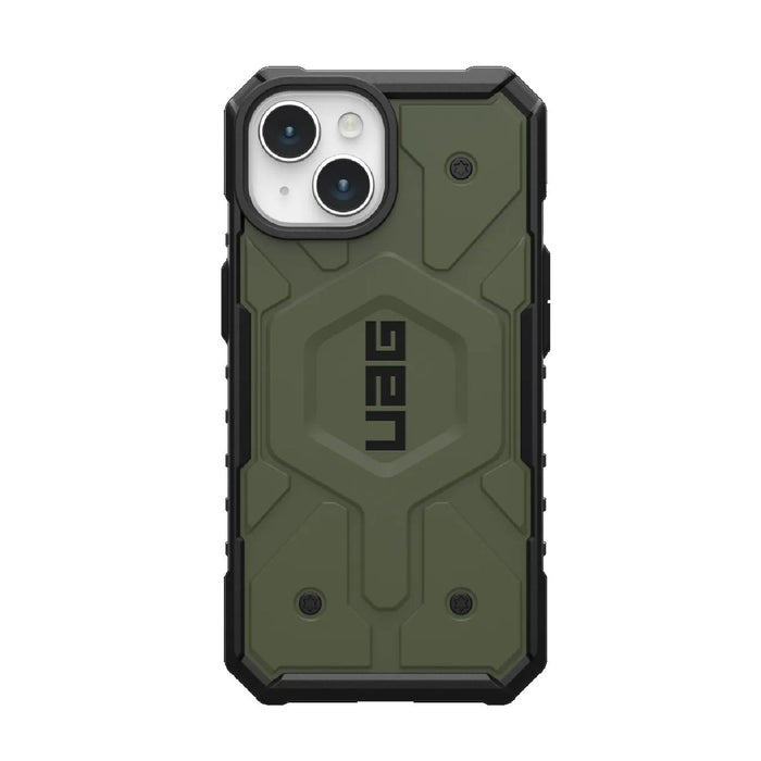 UAG Pathfinder MagSafe Apple iPhone 15 (6.1") Rugged Case - Olive Drab - Macfixit Australia
