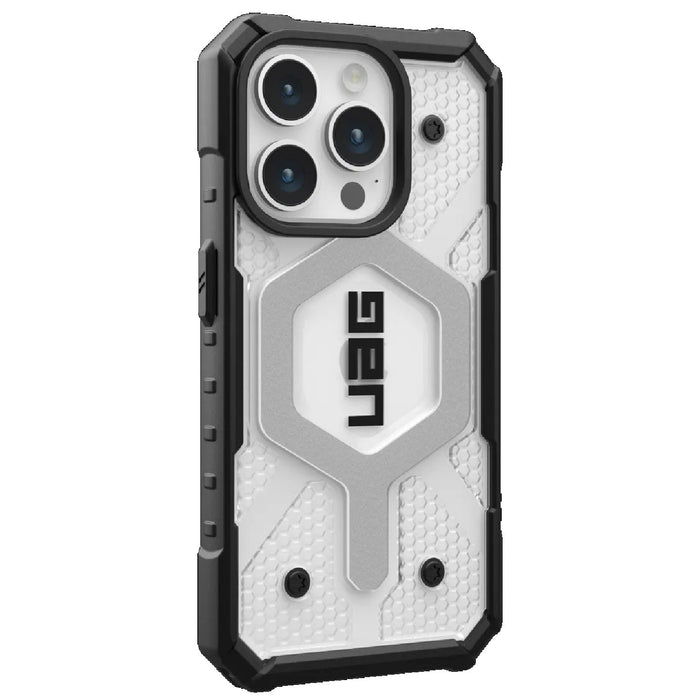 UAG Pathfinder MagSafe Apple iPhone 15 Pro Max (6.7") Rugged Case - Ice - Macfixit Australia