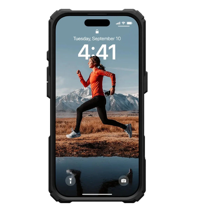 UAG Plasma XTE MagSafe Apple iPhone 16 Pro (6.3") Rugged Case - Black/Clear - Macfixit Australia