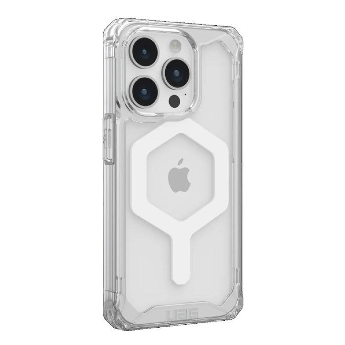 UAG Plyo MagSafe Apple iPhone 15 Pro Max (6.7") Rugged Case - Ice/White - Macfixit Australia