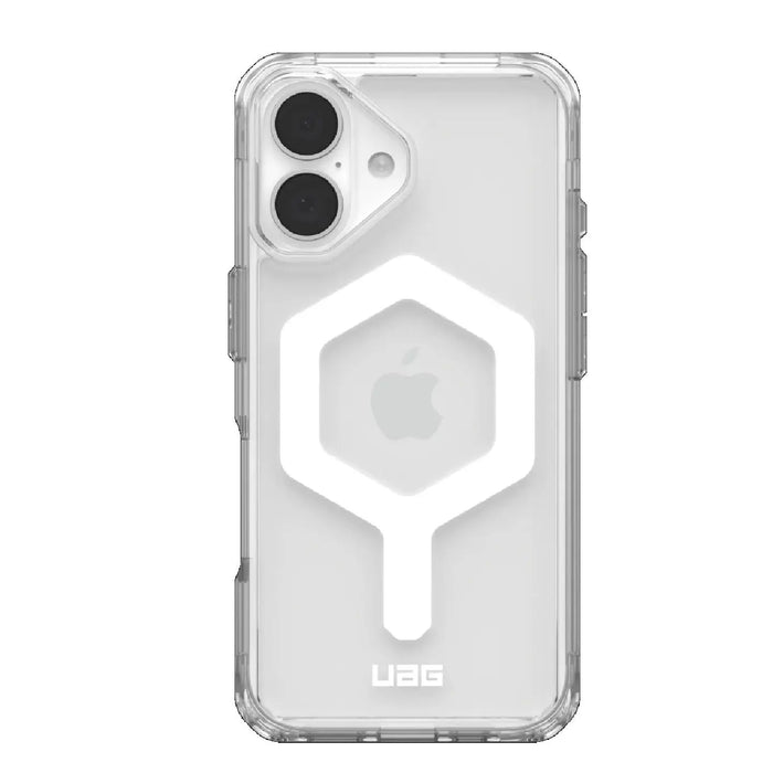 UAG Plyo MagSafe Apple iPhone 16 (6.1") Rugged Case - Ice/White - Macfixit Australia