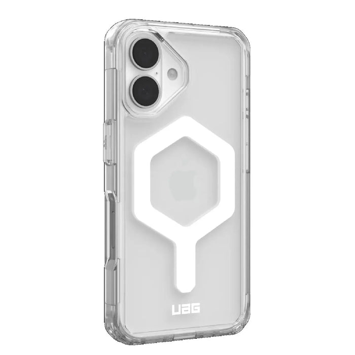 UAG Plyo MagSafe Apple iPhone 16 (6.1") Rugged Case - Ice/White - Macfixit Australia