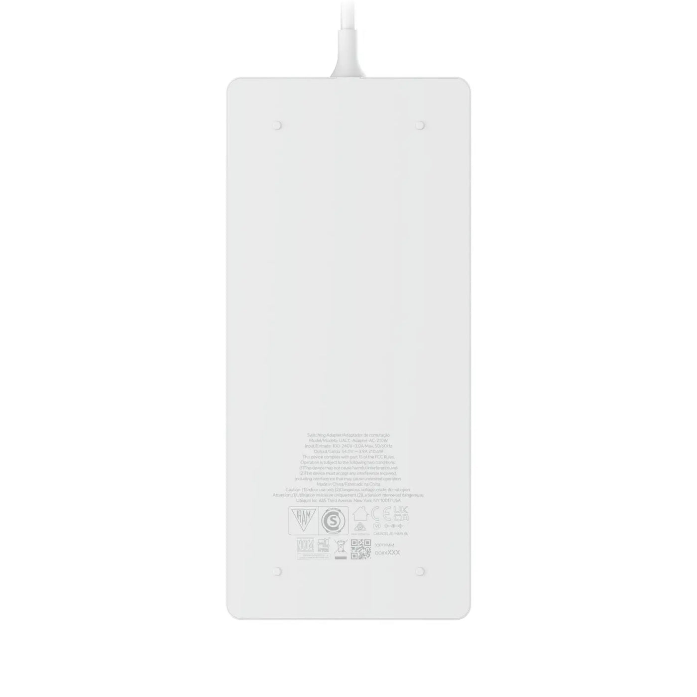 Adapter Uisp Ubiquiti AC Power Adapter 210W, Delivers At 54V DC for A PoE Switch ...