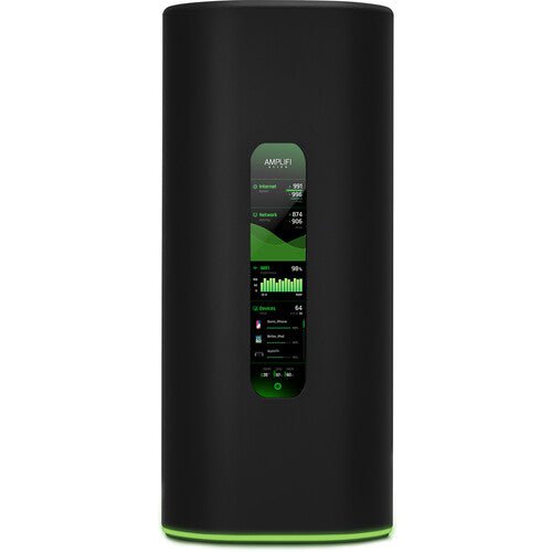 Ubiquiti Amplifi Alien Mesh Router - Wi - Fi 6 - 4x Gigabit Ethernet Ports on Router, Touch Screen Display, 5 GHz 8x8 WiFi 6 Radio - Macfixit Australia