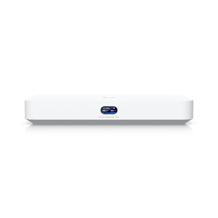 Ubiquiti Cloud Gateway Fiber,UCG - Fiber, Desktop 10G Cloud Gateway,Integrated PoE Switch,Selectable NVR Storage,Full UniFi Application Support - Macfixit Australia