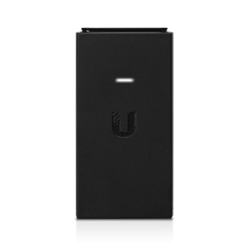 Ubiquiti PoE Adapter, 24VDC, 12W, Gigabit Ethernet, ESD protection & LED, Surge and Clamping Protection, Black - Macfixit Australia