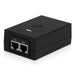 Ubiquiti POE Injector, 48V DC 24W Gigabit Lan, Black, Surge and Clamping Protection, Superceded by NHU - U - POE - AT - Macfixit Australia