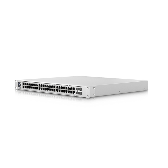 Ubiquiti Switch Enterprise 48 - port PoE+ 48x2.5GbE Ports, For Wi - Fi 6 AP, 4x 10g SFP+ Ports For Uplinks, Managed Layer 3 Switch (720W) - Macfixit Australia