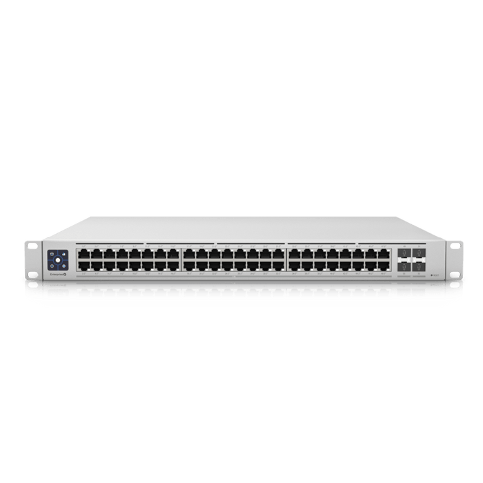 Ubiquiti Switch Enterprise 48 - port PoE+ 48x2.5GbE Ports, For Wi - Fi 6 AP, 4x 10g SFP+ Ports For Uplinks, Managed Layer 3 Switch (720W) - Macfixit Australia