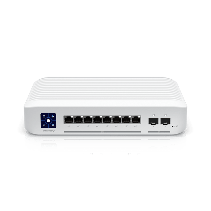 Ubiquiti Switch Enterprise 8 - port PoE+ 8x2.5GbE, Ideal For Wi - Fi 6 AP, 2x 10g SFP+ Ports For Uplinks, Managed Layer 3 Switch - Macfixit Australia