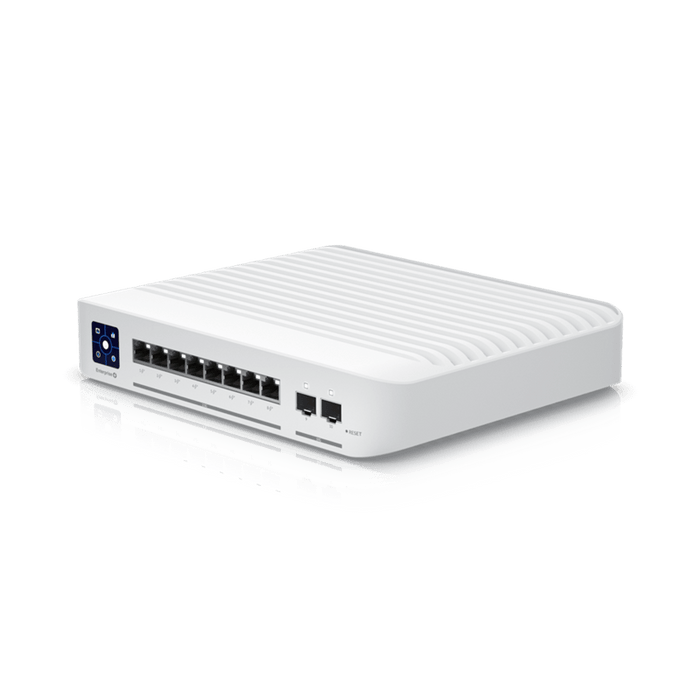 Ubiquiti Switch Enterprise 8 - port PoE+ 8x2.5GbE, Ideal For Wi - Fi 6 AP, 2x 10g SFP+ Ports For Uplinks, Managed Layer 3 Switch - Macfixit Australia