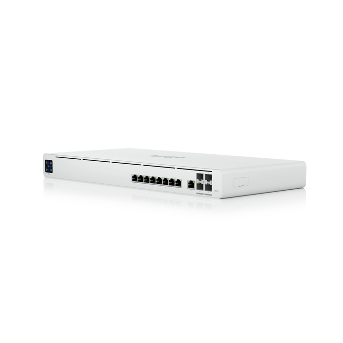 Ubiquiti UISP Router Professional, (9) GbE RJ45 ports, (4) 10G SFP+ ports, Integrated Layer 2 Switch, Up to 9,500 Mbps NAT Throughput - Macfixit Australia