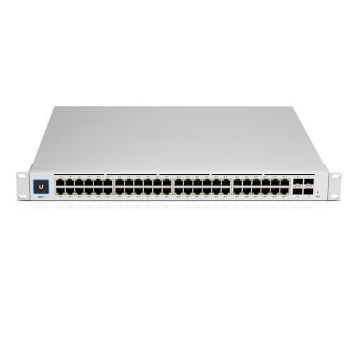 Ubiquiti UniFi 48 - port Managed Gigabit Layer2 & Layer3 Switch, Auto - sensing 802.3at PoE+ & 802.3bt PoE, SFP+, Touch Display, 600W GEN2 - Macfixit Australia