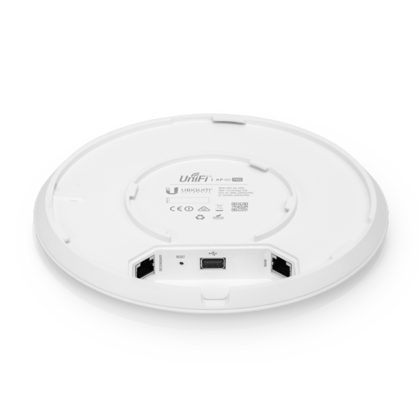 Ubiquiti UniFi AC Pro V2 Indoor & Outdoor AP, 2.4GHz @ 450Mbps, 5GHz @ 1300Mbps, 1750Mbps Total, Range Up 122m | POE Adapter Included - Macfixit Australia