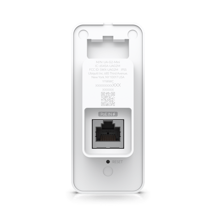 Ubiquiti UniFi Access Reader G2, Entry/Exit Messages, IP55 Weather Resistance, Additional Handwave Unlock Functionality - Macfixit Australia