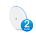 Ubiquiti UniFi Building - to - Building Bridge - 60GHz 1.7Gbps Link - Complete PtP Link, Built - in LED alignment indicators, Sold as 2 Pack - Macfixit Australia