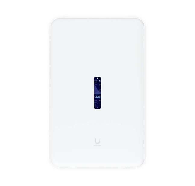 Ubiquiti UniFi Dream Wall, Wall - mountable UniFi Cloud Gateway, Built - in WiFi 6 Access Point, PoE Switching, UniFi OS Console, 3.5+ Gbps - Macfixit Australia