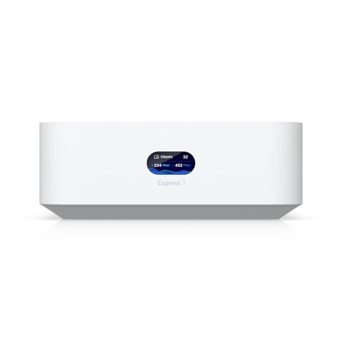 Ubiquiti UniFi Express 7, Mesh - scalable, Super - compact 10G Cloud Gateway, Integrated WiFi 7 With 6 GHz support, 140 m² Coverage - Macfixit Australia
