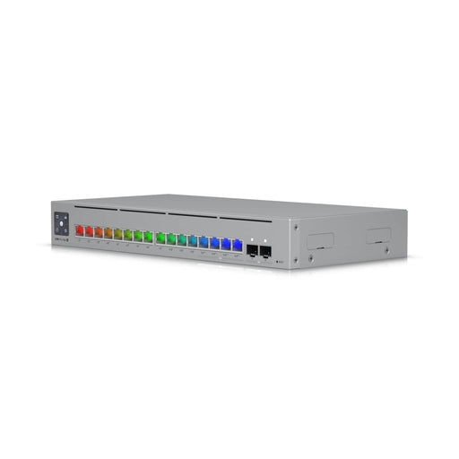 Ubiquiti UniFi Network,Pro Max 16 PoE Switch,16 - port, Layer 3 Etherlighting, 2.5 GbE, PoE++ Output, Versatile Mounting Option,180W PoE - Macfixit Australia