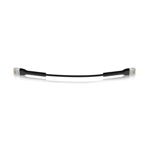Ubiquiti UniFi Patch Cable Single Unit, 3m, Black, End Bendable to 90 Degree, RJ45 Ethernet Cable, Cat6, Ultra - Thin 3mm Diameter - Macfixit Australia