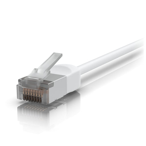 Ubiquiti UniFi Premium Patch Cable Outdoor, 2M, White, Ultra - thin, Rugged, Shielded Patch, Designed &Optimized, For 10 GbE networking - Macfixit Australia