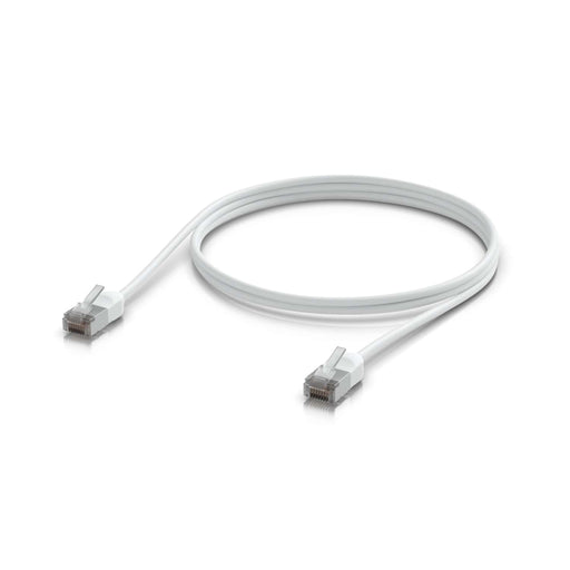 Ubiquiti UniFi Premium Patch Cable Outdoor, 2M, White, Ultra - thin, Rugged, Shielded Patch, Designed &Optimized, For 10 GbE networking - Macfixit Australia