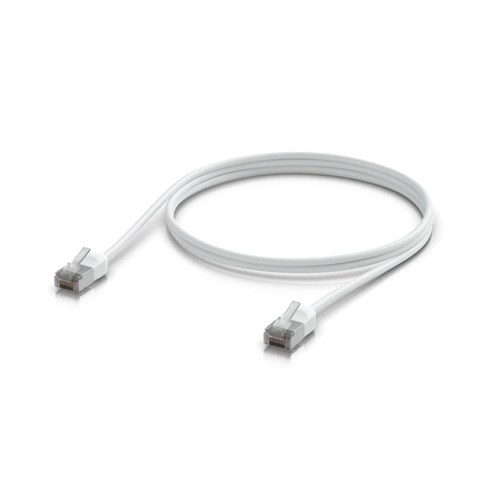Ubiquiti UniFi Premium Patch Cable Outdoor, 2M, White, Ultra - thin, Rugged, Shielded Patch, Designed &Optimized, For 10 GbE networking - Macfixit Australia