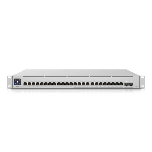 Ubiquiti UniFi Switch Enterprise 24 - port PoE+ 12x2.5GbE 12x1GbE Ports, For Wi - Fi 6 AP, 2x 10g SFP+ Ports, Managed Layer 3 Switch (400W) - Macfixit Australia