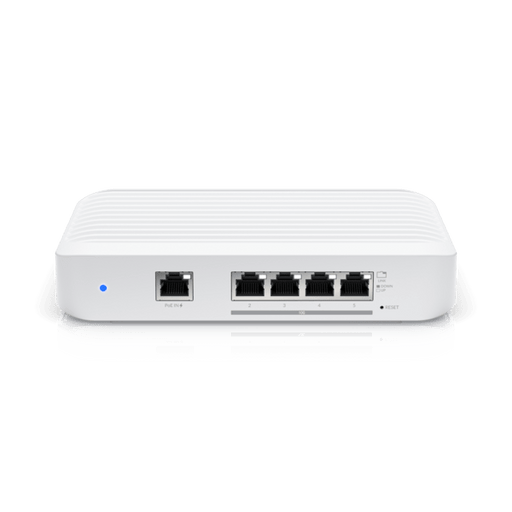 Ubiquiti UniFi Switch Flex XG - Layer 2 Switch with (4) 10GbE RJ45 Ports and (1) GbE, 802.3at PoE+ RJ45 Input - Macfixit Australia
