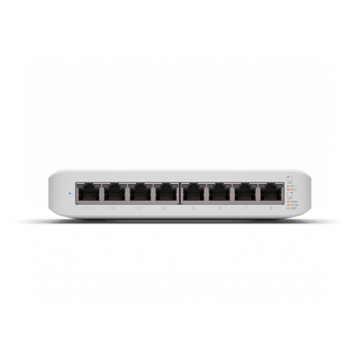 Ubiquiti UniFi Switch USW - Lite - 8 - POE, 4x PoE Output Ports, 52W PoE Supply, Fanless, Wall Mount Kit Included, - Macfixit Australia