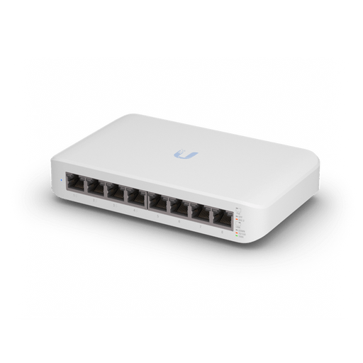 Ubiquiti UniFi Switch USW - Lite - 8 - POE, 4x PoE Output Ports, 52W PoE Supply, Fanless, Wall Mount Kit Included, - Macfixit Australia