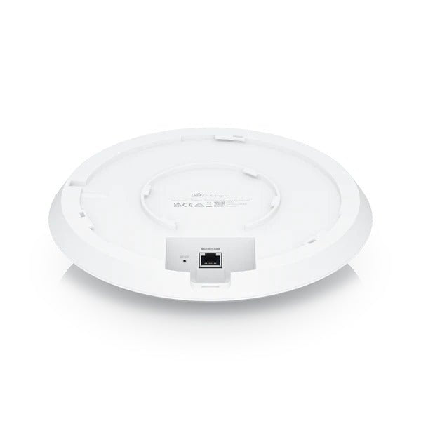 Ubiquiti UniFi U6 - Enterprise WiFi 6E 4x4 MIMO PoE+ Access Point,140m Coverage,600+ Device&2.5GbE Uplink, Ceiling Mount,For High - Density - Macfixit Australia