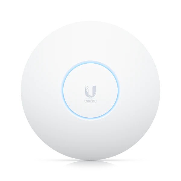 Ubiquiti UniFi U6 - Enterprise WiFi 6E 4x4 MIMO PoE+ Access Point,140m Coverage,600+ Device&2.5GbE Uplink, Ceiling Mount,For High - Density - Macfixit Australia