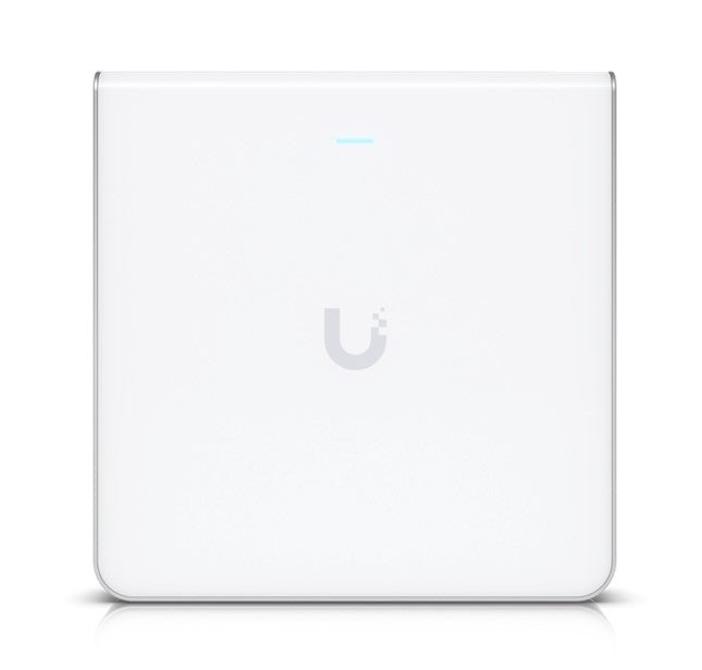 Ubiquiti UniFi Wi - Fi 6 Enterprise Sleek, Wall - mounted WiFi 6E Access Point, Integrated Four - port Switch, For High - density Office Network - Macfixit Australia
