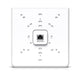 Ubiquiti UniFi Wi - Fi 6 Enterprise Sleek, Wall - mounted WiFi 6E Access Point, Integrated Four - port Switch, For High - density Office Network - Macfixit Australia
