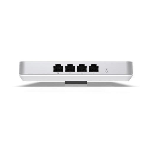 Ubiquiti UniFi Wi - Fi 6 Enterprise Sleek, Wall - mounted WiFi 6E Access Point, Integrated Four - port Switch, For High - density Office Network - Macfixit Australia